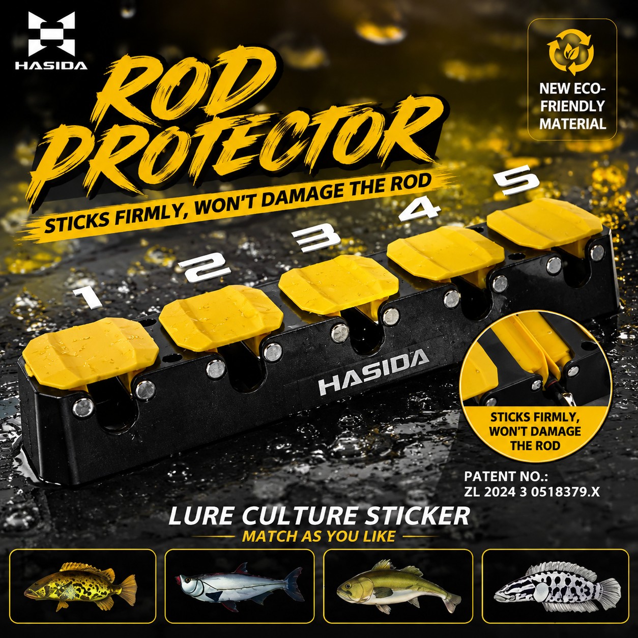 Soporte de Pared para Cañas de - Spinning Reel reseña y precio