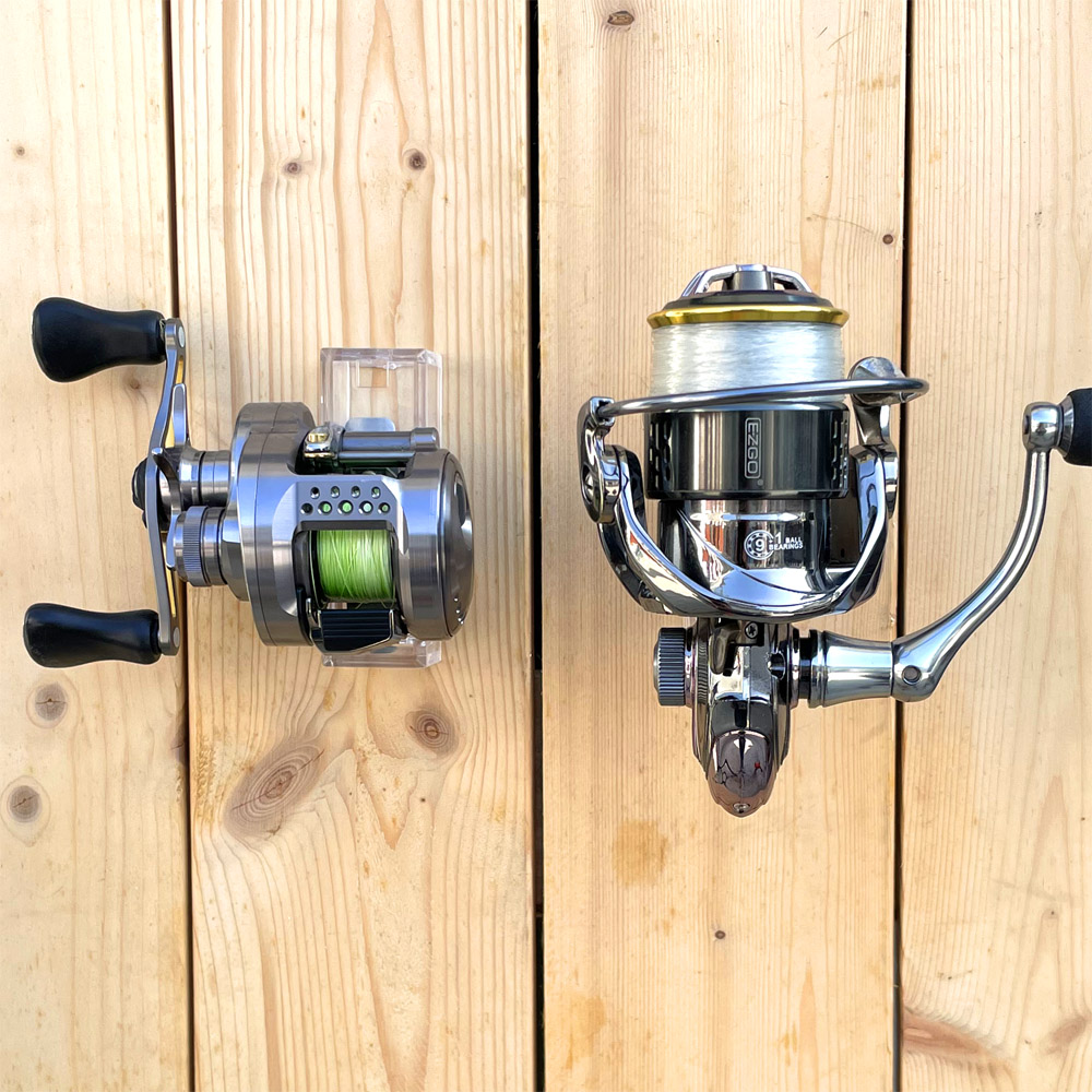 5 unidades de soporte de pared - Spincast Reel reseña y precio