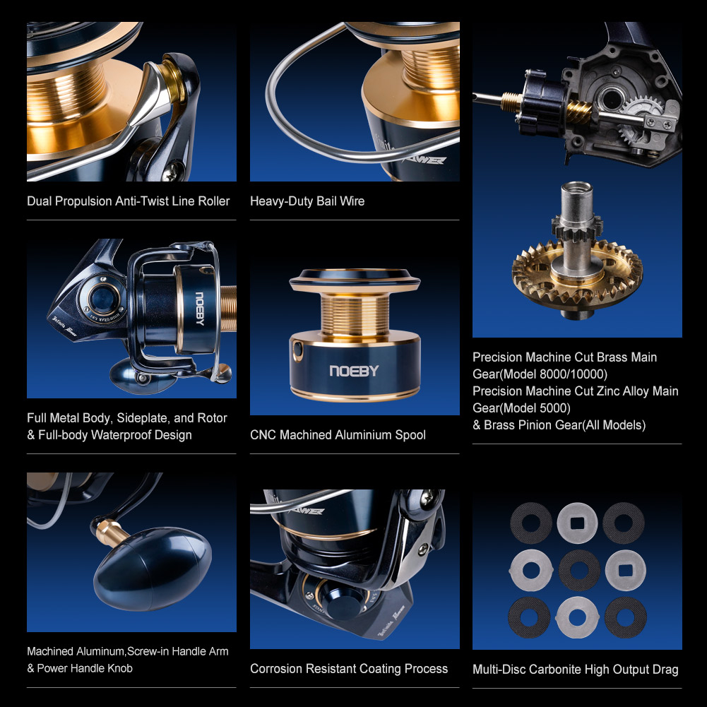 Carrete de Pesca Giratorio Noe - Daiwa Reel Fuego reseña y precio