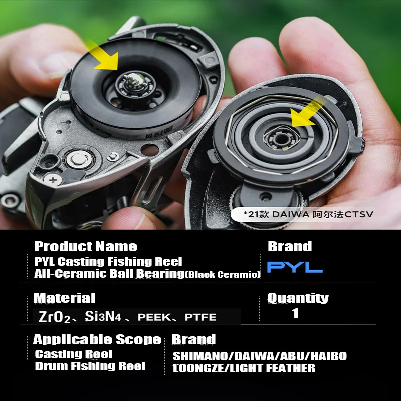 Carrete de pesca PYL, carrete  - Reel Repair Kit reseña y precio