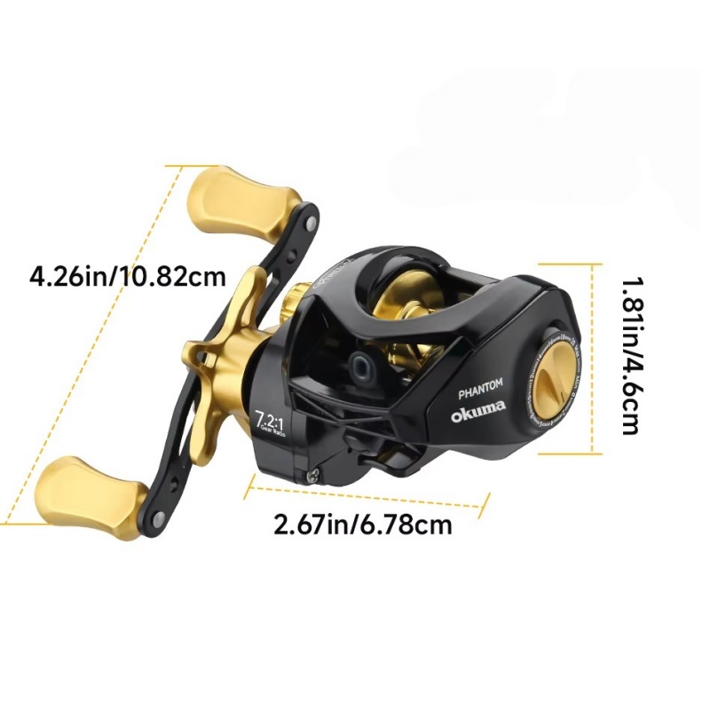 Carrete de Pesca OKUMA Baitcas - Surf Reel reseña y precio